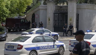 Terror suspected after crossbow attacker wounds police officer guarding Israel’s embassy in Serbia