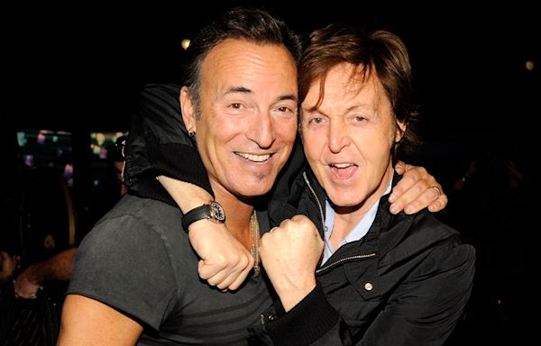 Paul McCartney teases Bruce Springsteen: ‘He’s never worked a day in his life’