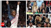 Nicole Kidman, Serena Williams, Spike Lee and other Hollywood celebs watch Simone Biles win another Olympic gold | - Times of India