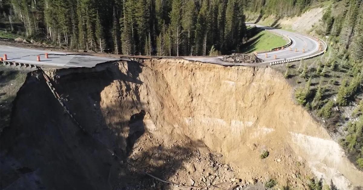 Wyoming DOT receives $6 million in 'Quick Release' Emergency Relief Funding to repair highway damage in Teton Pass landslide