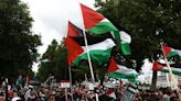 Four arrested at pro-Palestinian march