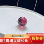 天然西瓜碧璽單珠 色彩鮮艷亮麗 規格14.3mm 重4.68 水晶 擺件 珠子【好藏品】