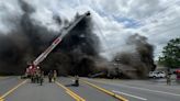 ‘Hopefully we’ll be back. We just love y’all’: Clarksville tire shop uncertain of future after massive fire