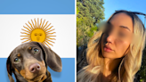 Acusan a la modelo argentina Jazpincita, de crear contenido con su mascota