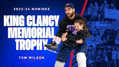 Capitals Announce Tom Wilson as Capitals Nominee for NHL’s King Clancy Memorial Trophy | Washington Capitals