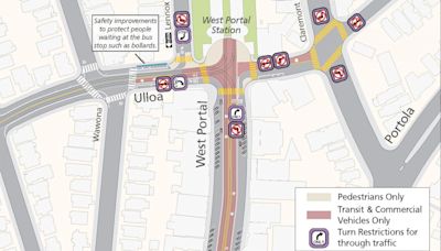 West Portal redesign delayed after major pushback from merchants