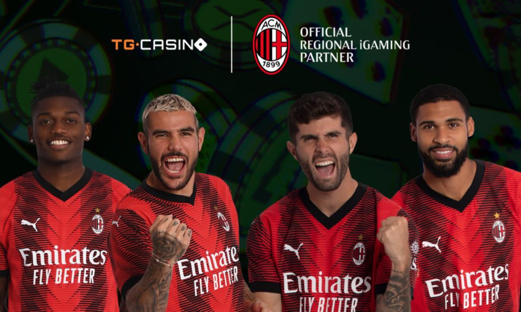 New crypto casino TG.Casino becomes regional iGaming partner of AC Milan | Invezz