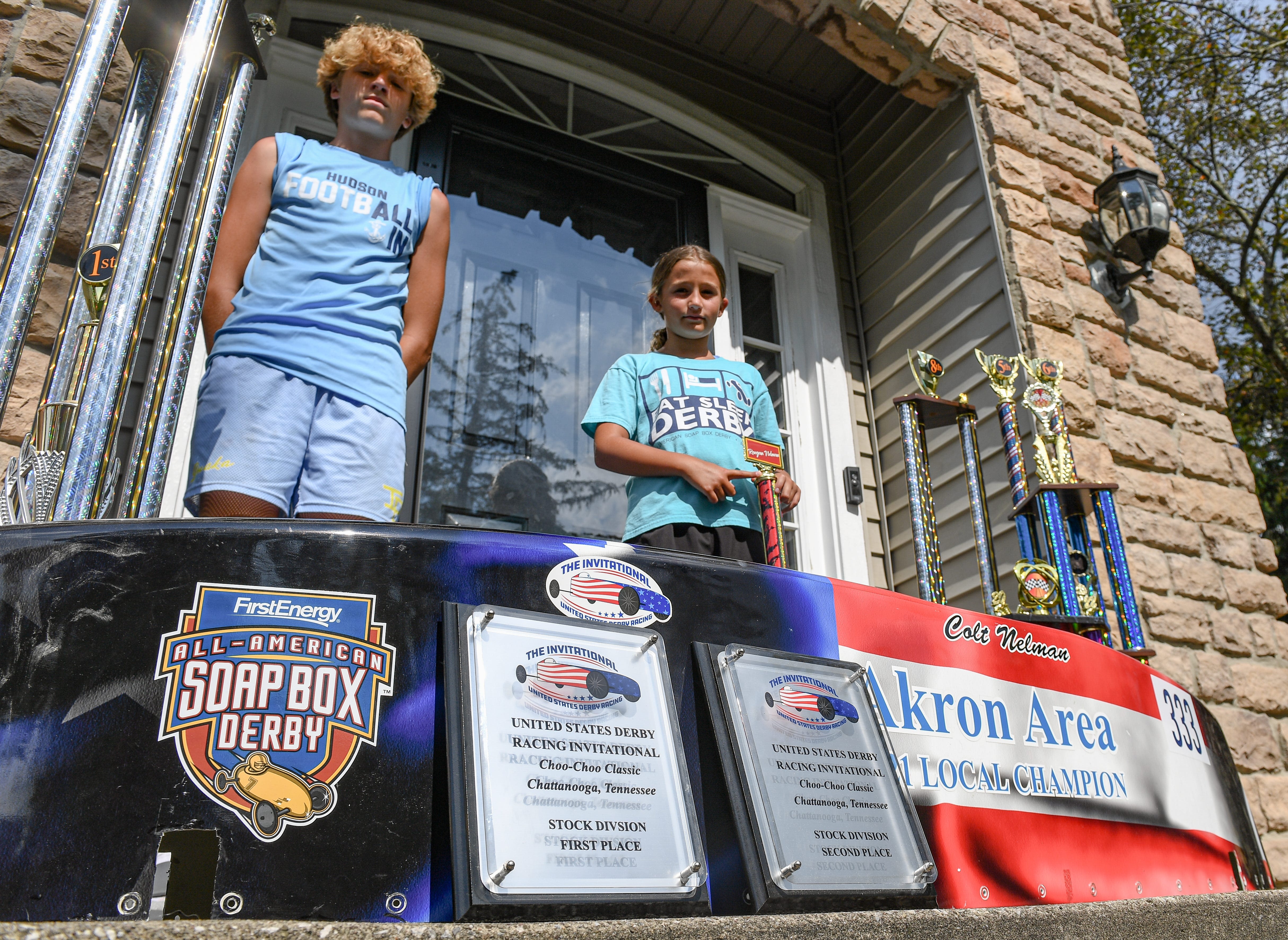 It runs in the family: Hudson family celebrates third generation of Soap Box Derby racers