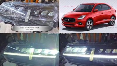 New Maruti Dzire Headlight Reached Aftermarket Dealer Before Launch