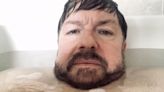 Ricky Gervais savagely mocks influencers in cheeky bathtub video as fans react