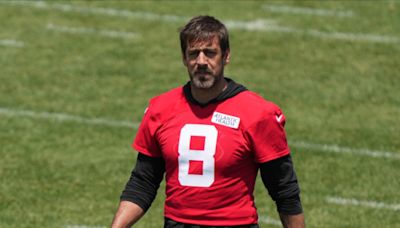 Concerning Video of Aaron Rodgers Emerges From New York Jets' OTAs