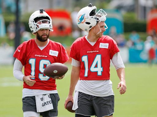 Dolphins Stock Report (Day 9): Are Dolphins having a QB competition in camp?