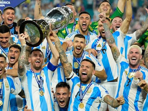 Con cinco argentinos y algunas sorpresas, Conmebol anunció el 11 ideal de la Copa América 2024