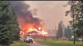 Hotel built in 1921 still standing in fire ravaged Jasper