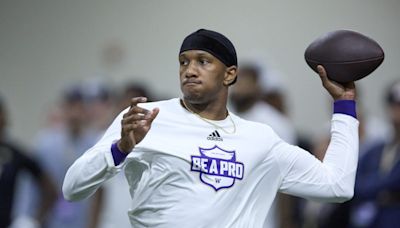 Falcons provide an NFL draft surprise by taking Washington QB Michael Penix Jr. with No. 8 pick