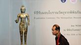 Thailand welcomes the return of trafficked antiquities from New York's Metropolitan Museum