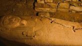 Egypt unveils 3,200-year-old sarcophagus of "royal secretary"