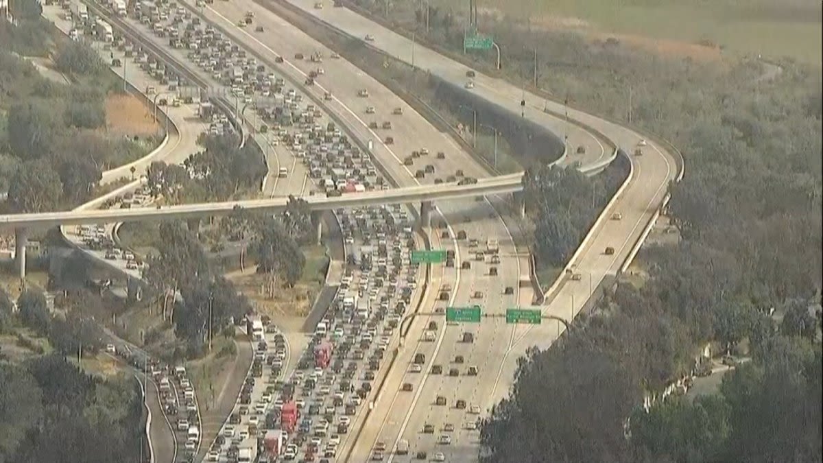 Heavy traffic on I-5 as crowds flock to San Diego County Fair on Juneteenth