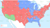 Eagles vs. Jets: TV broadcast map for Week 6