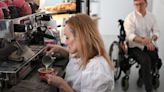 The Belarusian wheelchair barista ’making the world better’