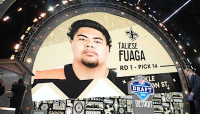 Saints miss out on Taliese Fuaga, Kool-Aid McKinstry in too-soon 2024 re-draft