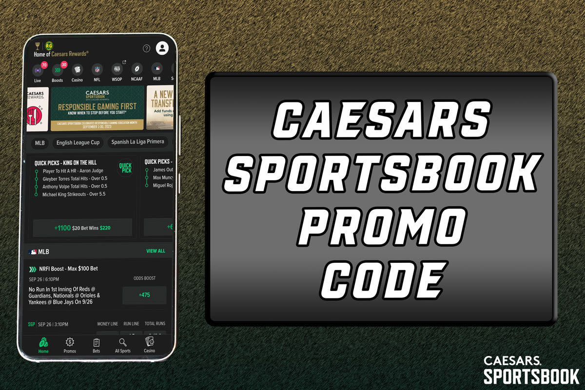 Caesars Sportsbook promo code AMNY81000 unlocks $1K bet for NBA, NHL, MLB | amNewYork