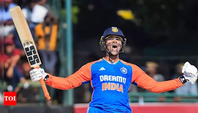 India vs Zimbabwe: Abhishek Sharma's secret? A borrowed bat | Cricket News - Times of India