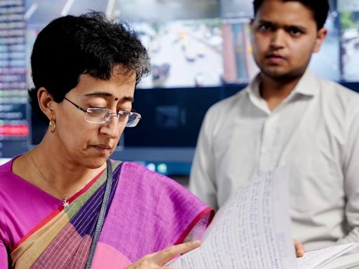 Atishi inspects monsoon centralised control room at PWD headquarters