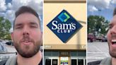 ‘It’s my first time here’: Man tries to use Sam’s Club ‘day pass.’ It backfires