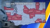 15 of Washington’s 39 counties reporting high levels of COVID-19