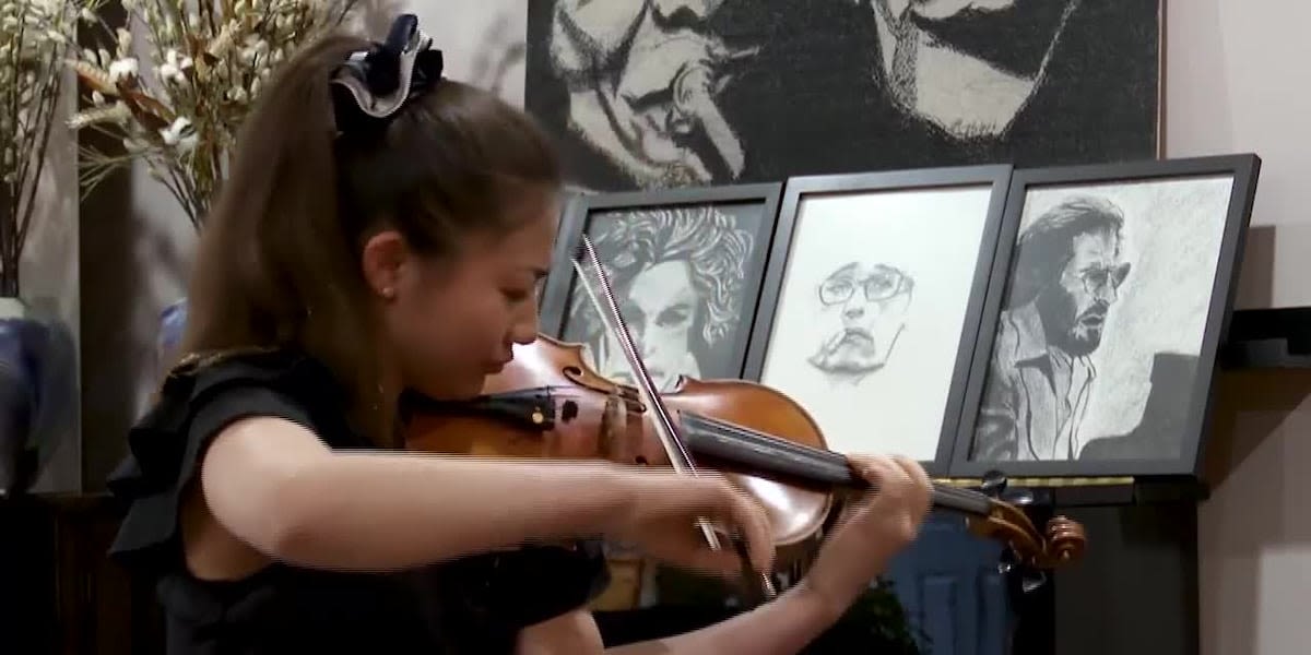 13-year-old violinist garners international attention and awards