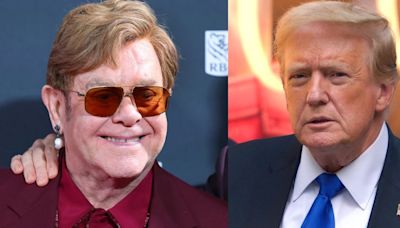 Does Elton John support Donald Trump? Well, there's more to the story