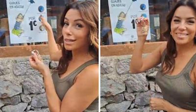 VÍDEO: Eva Longoria sorprende a los vecinos de Asiegu apoyando una iniciativa para el pueblo