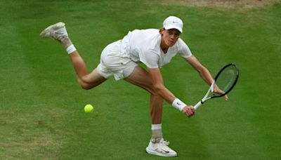 Jannik Sinner was very unlucky at Wimbledon