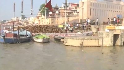 UP: NDRF Deploys Teams On Varanasi Ghats In View Of Flood Threat; Video