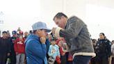 A champion's dream: Mexico boxing legend Julio César Chávez motivates Juárez children