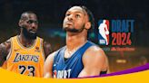 Lakers' LeBron James reacts to Bronny James' NBA Draft decision