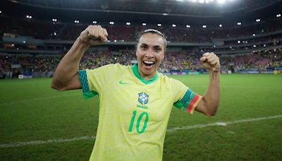 Marta vibra com vitória da Seleção e prega foco na Olimpíada