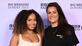 Love Island’s Amber Gill and footballer girlfriend Jen Beattie make red carpet debut as a couple