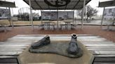 Cleats left behind after Jackie Robinson statue was stolen to be donated to Negro Leagues museum