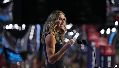 Lara Trump Compares Harris to a Fashion Designer’s Faux ‘Trash Bag’