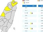 氣象署今(8/1)日發布高溫資訊