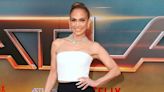 Jennifer Lopez Is a Vision in White at Mexico City Premiere of Atlas — See the Photos!