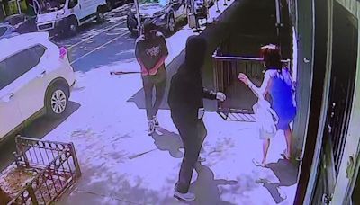 Video shows men attacking woman with baseball bat on New York City street