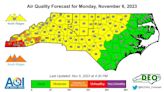 Code Red air quality alert issued for 3 WNC counties; 5 counties on Code Orange