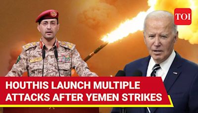 ...Missiles and Drones Rain Over Red Sea and Gulf of Aden in Attack Against U.S | TOI Original - Times of India Videos