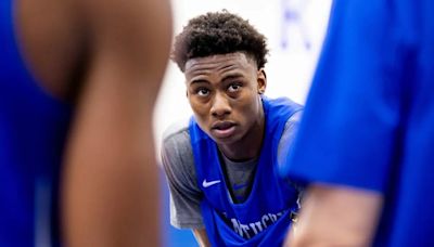 ‘He didn’t trust anybody.’ How Jaxson Robinson found his path to Kentucky basketball.