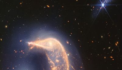 El telescopio James Webb de la NASA fotografió a dos galaxias “bailando” - Diario Hoy En la noticia