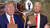 ‘SNL’ mocks Donald Trump Bibles ahead of Easter Sunday: ‘It’s my favorite book’