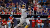 Cubs fan snags Carlos Santana's 300th HR ball and gladly gives it to the Brewers slugger